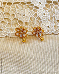 ASDS-25606E Floral Stud earring