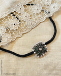 ASDS-41643 Silver thread Choker