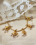 ASDS-44852 Gold Silver mala