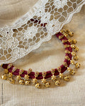 ASDS-44853 Gold Silver mala