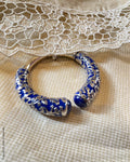 ASDS-44887 Blue Silver Kada