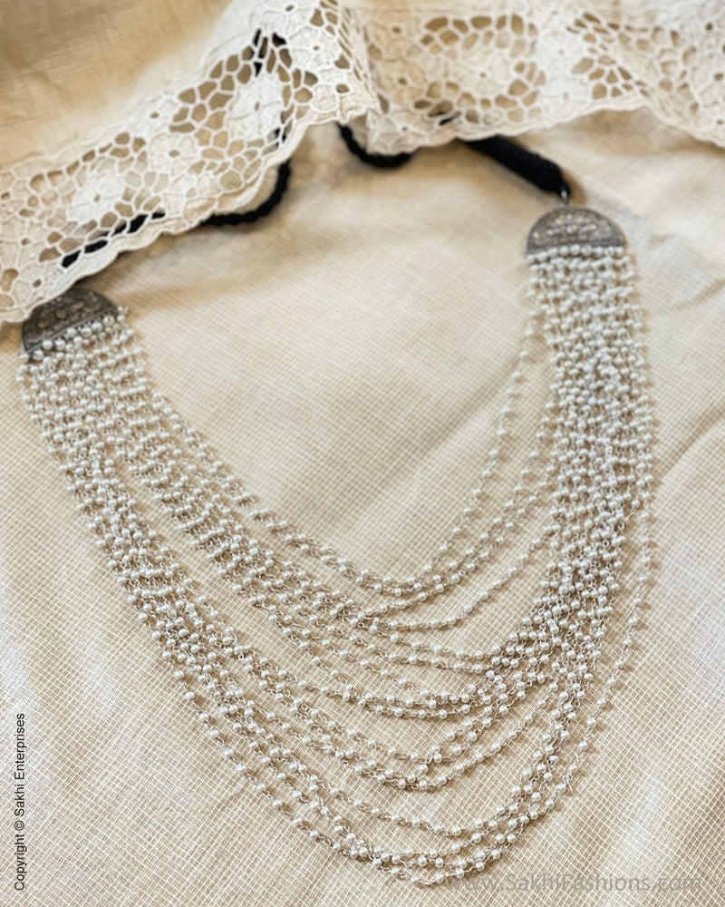 AJ-46991 Pearl bunch mala