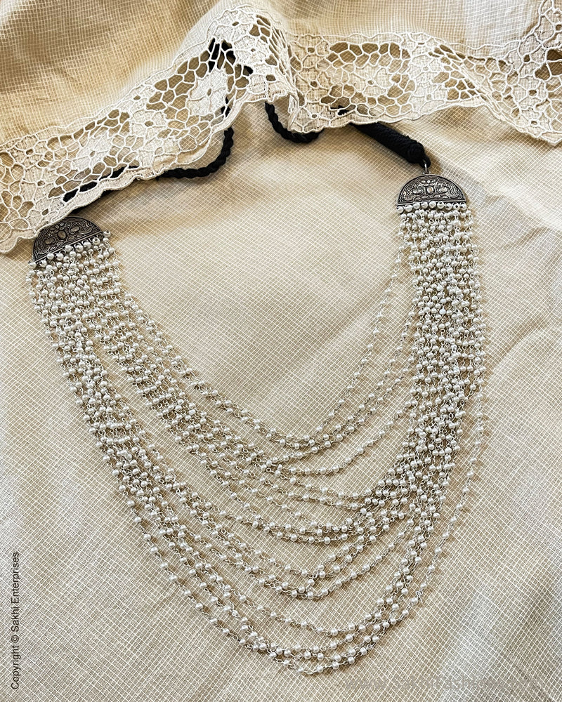 AJ-46991 Pearl bunch mala
