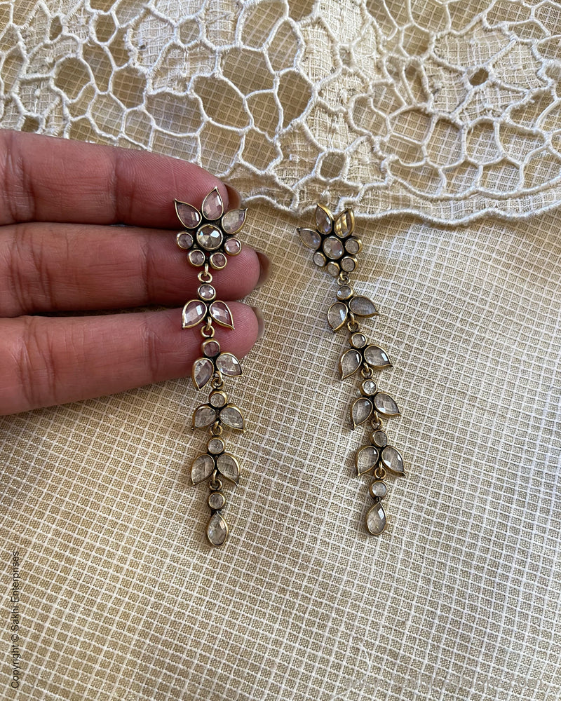 ASDS-57692 Kundan Silver Hanging