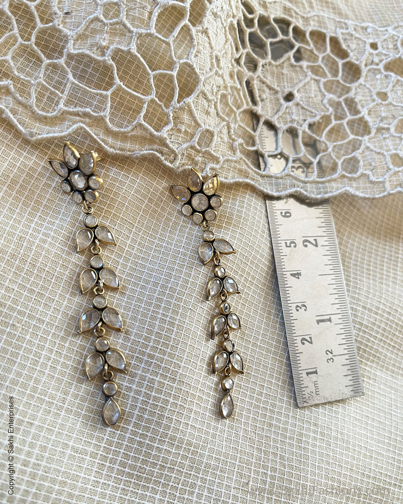 ASDS-57692 Kundan Silver Hanging