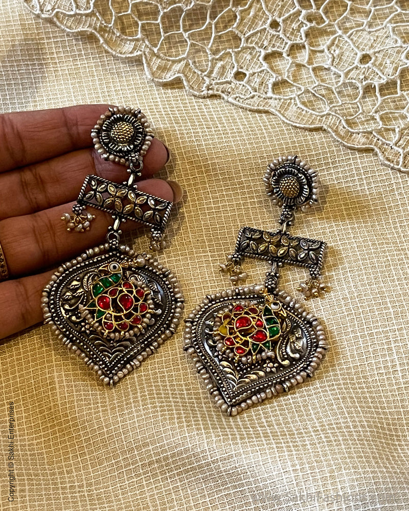 ASDS-57792 Silver Statement Earring