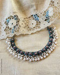 ASDS-57815 Silver Turq Mala
