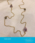 ASDS-T010 - Gold pure Silver Necklace