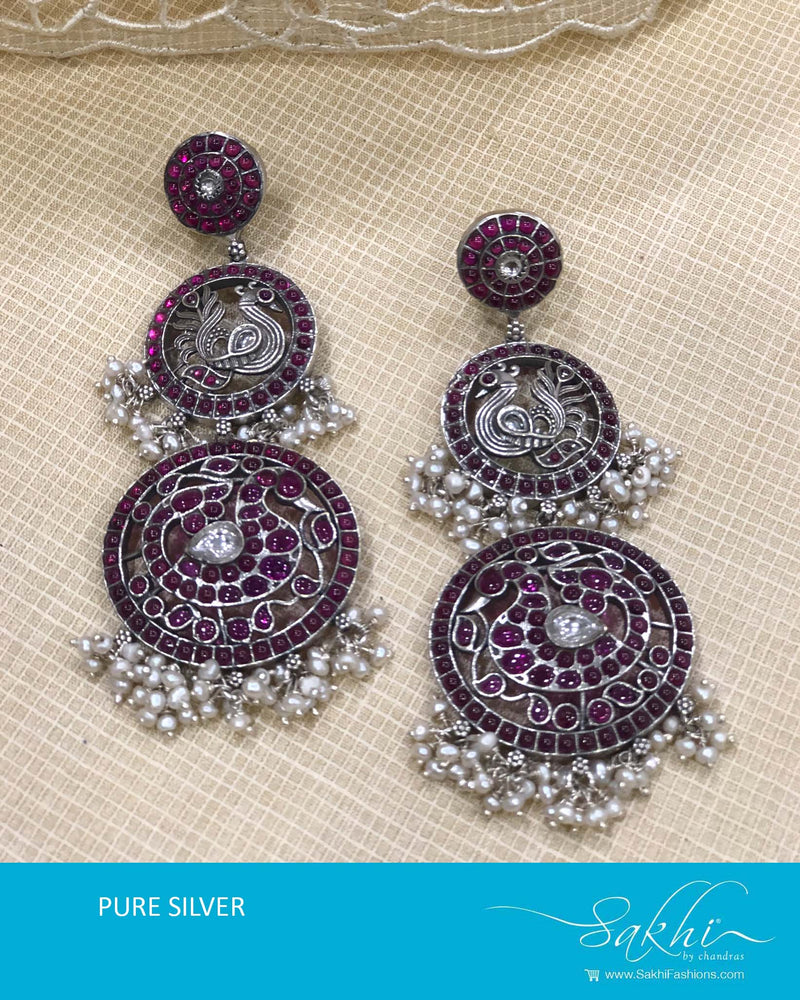 ASDS-T025 Silver Earring