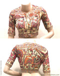 BL-R22266 Printed Blouse