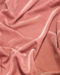BL-F31011 Peach Velvet BlouseF