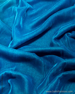 BL-F31012 Blue Velvet BlouseF