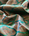 BL-F36544 Blue Banarsi FBlouse