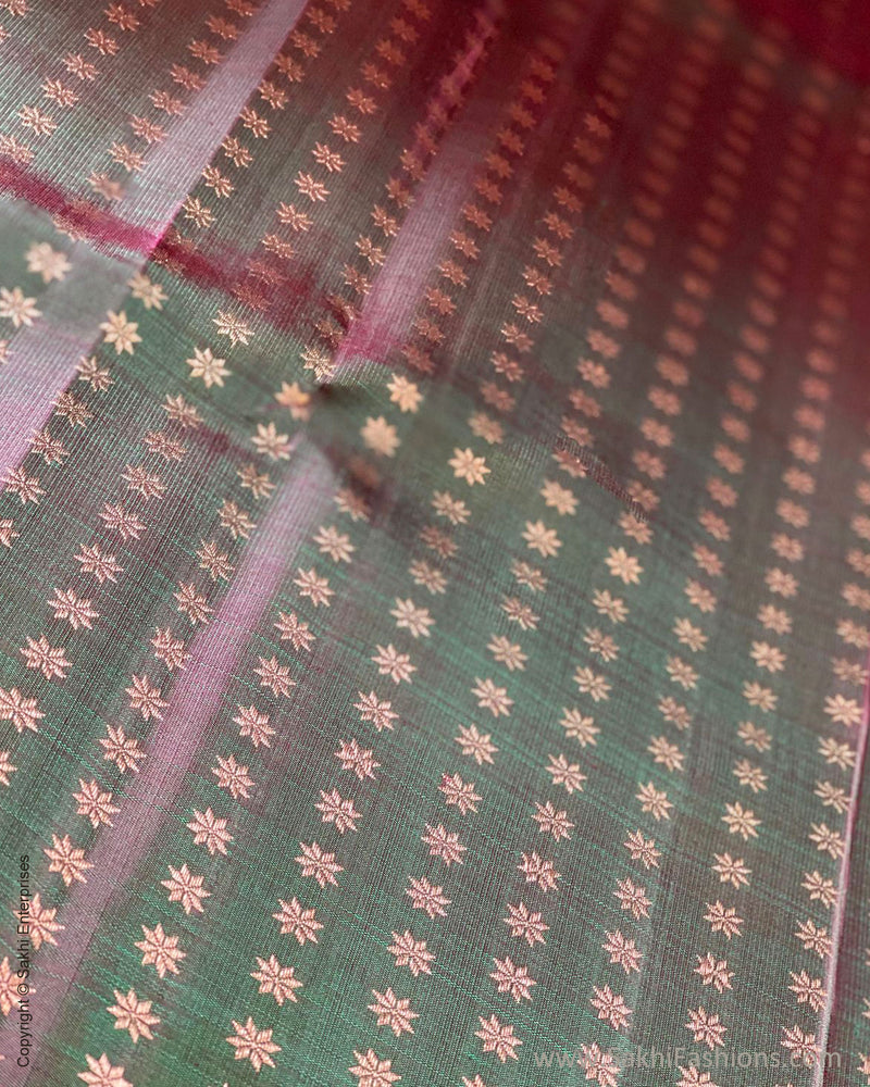 BL-F42315 Green Kanchi Blouse