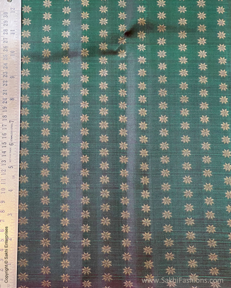 BL-F42315 Green Kanchi Blouse