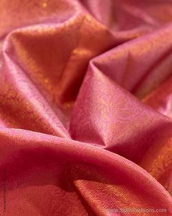 BL-F42379 Pink Kanchi Blouse Fabric