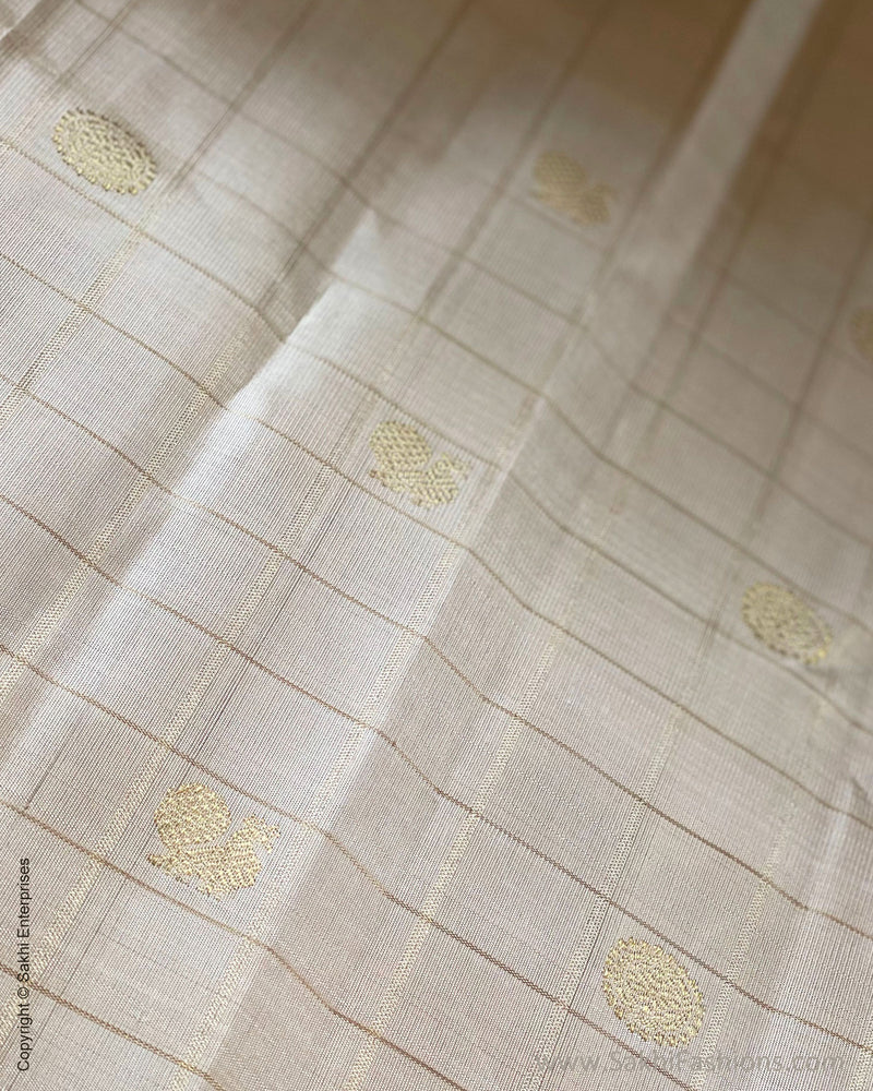 BL-F42907 Kanchi Beige BlouseF
