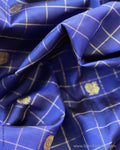 BL-F43415 Kanchi Blue BlouseF