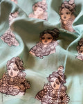 BL-F46918 Devi Silk Kalamkari