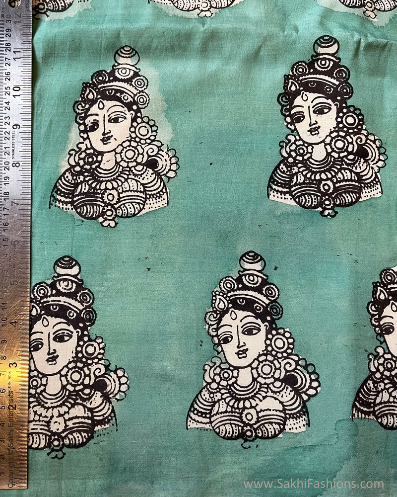 BL-F46918 Devi Silk Kalamkari