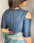 BL-R2111301 Indigo Modal RBlouse