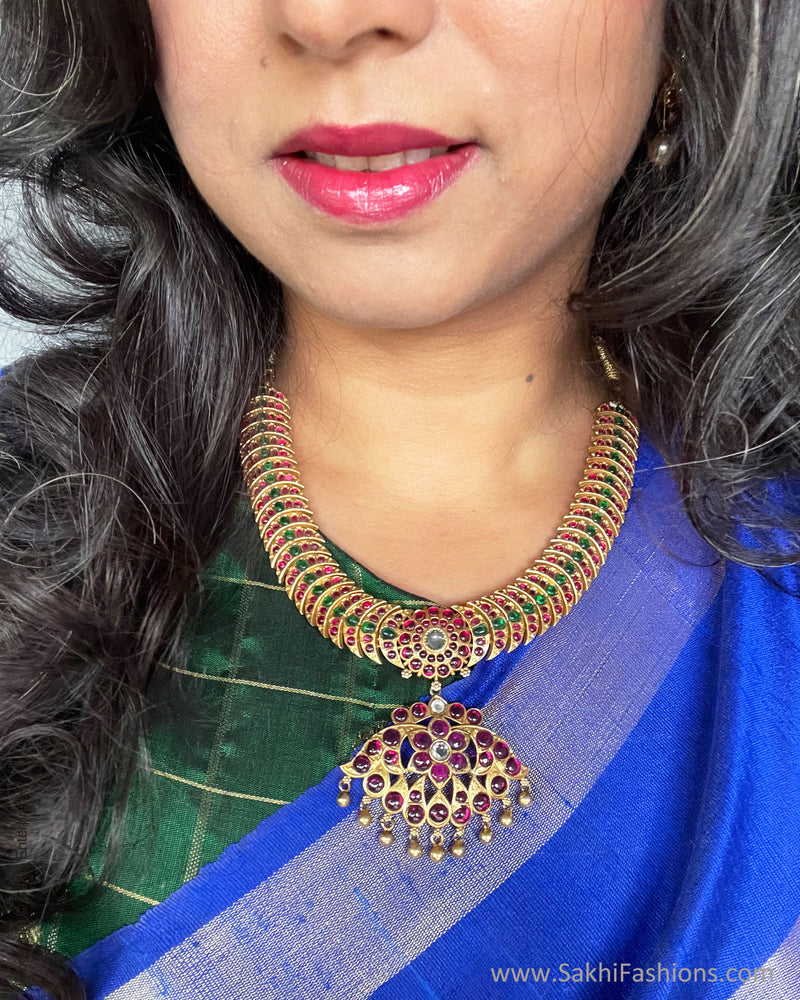 BL-R21X17 Kanchi Collage RBlouse