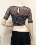 BL-R25092 - Blue Cotton Blouse