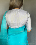 BL-R54771 Grey Kanchi Blouse