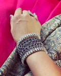 ASDQ-230222 Silver Bangle Collage