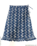 DP-S34951 Indigo Frill Petticoat