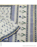 DP-U21621 Blue Chanderi