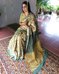 EE-R12793 Tussar Kalam Sari