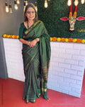 EE-S46930 Green Rajkot Sari