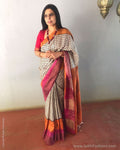 EE-S21581 Check Print Tussar
