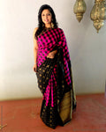 EE-S21597 Pink Black kanchi