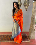 EE-S42343 Orange KoraKanchi