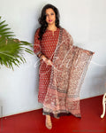 EE-S45092 Rust Kota Salwar