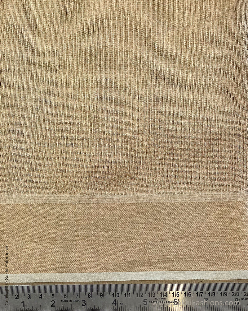 EE-S47287G Gold Tissue Saree