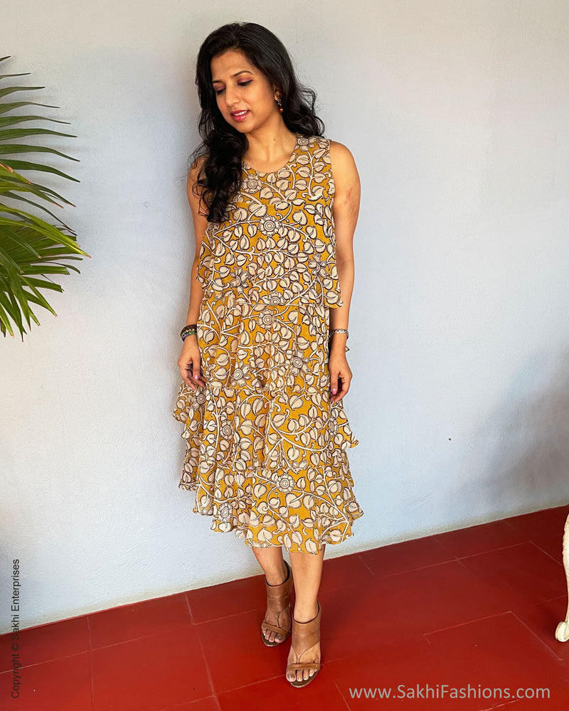 EE-S54406 Kalamkari Layer Dress