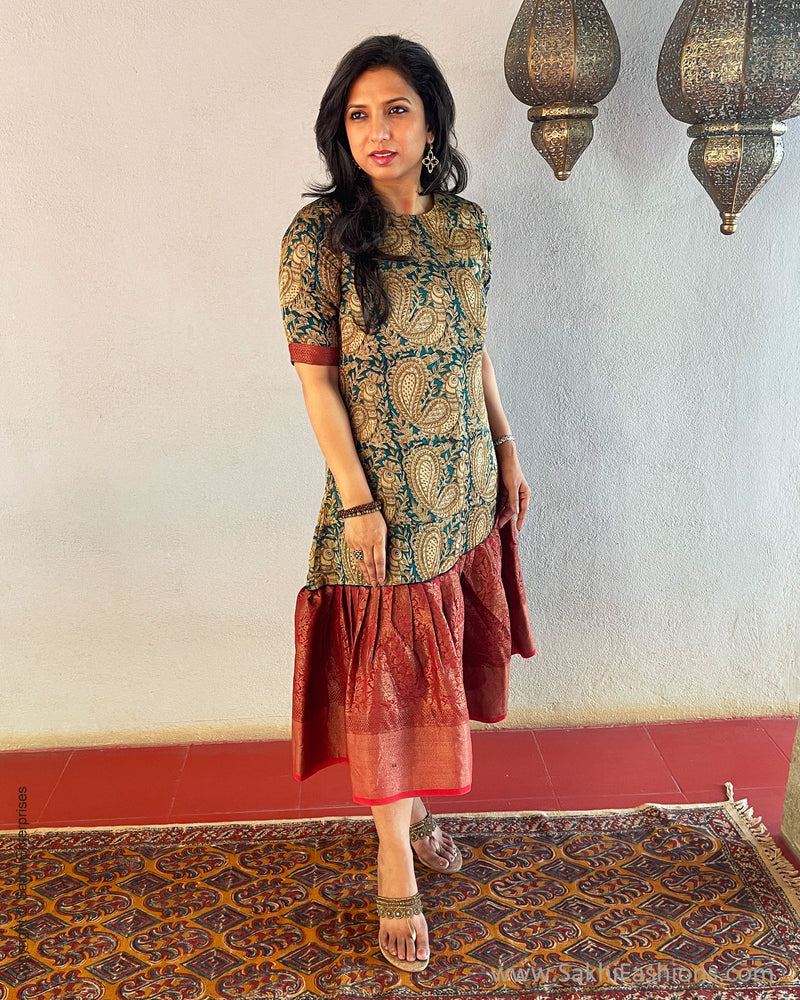 EE-S59119 Banarsi Summer Dress