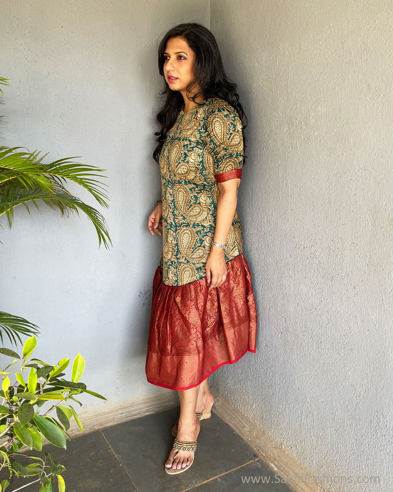 EE-S59119 Banarsi Summer Dress