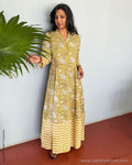 EE-T216271 Mustard Long Dress