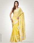 SR-0907 Yellow Chanderi