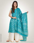 CDO-18948 Green Chanderi Salwar