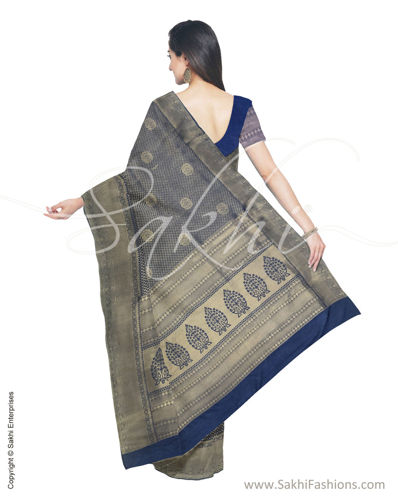 ITS-20187 - Blue &  Faux Silk Saree
