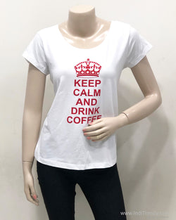 IT-S0705 Drink Coffee T-shirt