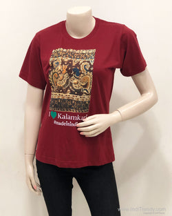 IT-S0713 Kalam Rust T-shirt