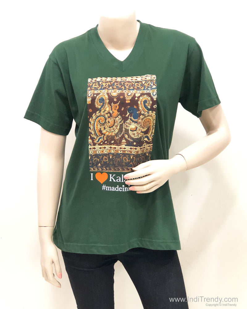 IT-S0714 Kalam Green T-shirt