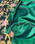 SR-0200GR Green Kanchi Cutwork