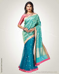 SR-0892 - Banarsi Crossover Sari